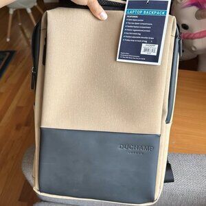 DUCHAMP laptop backpack. New $225